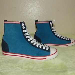 KILLAH by Miss Sixty SUEDE LEATHER ANKLE BOOTS SZ 5.5